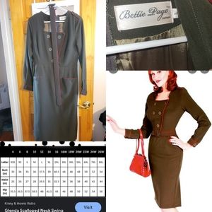 Bettie Page Wiggle Dress